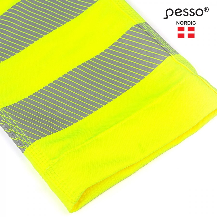Augstas redzamības bikses Pesso Uranus Flexpro 135, dzeltenas