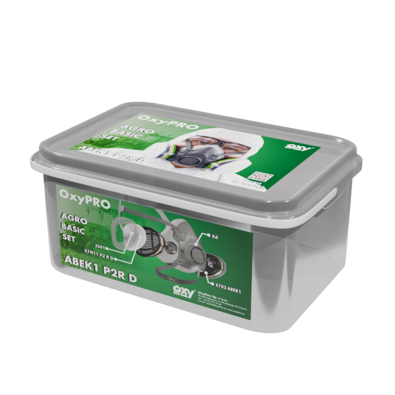 Elpceļu aizsardzības komplekts OXYPRO AGRO BASIC