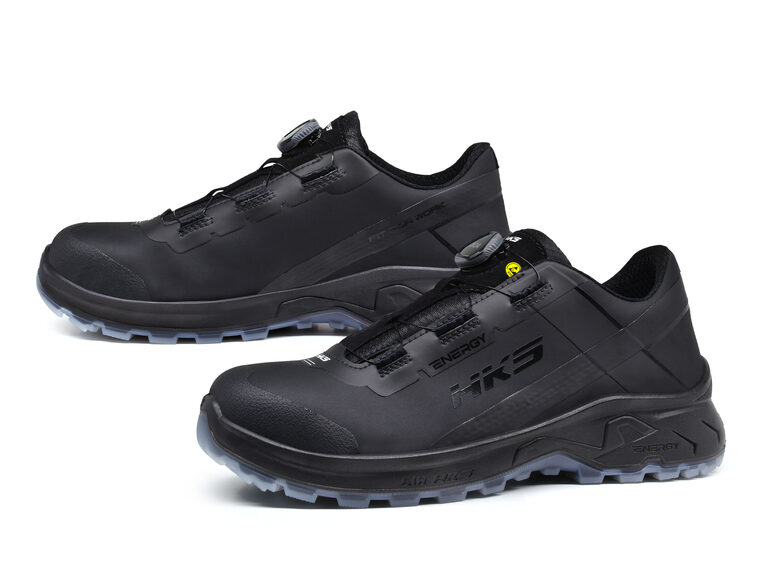 Drošības apavi HKS AirGuard Black BOA S3L SR FO