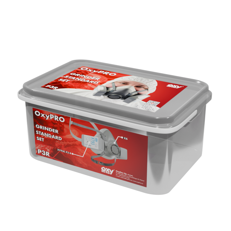 Elpceļu aizsardzības komplekts OXYPRO GRINDER STANDARD