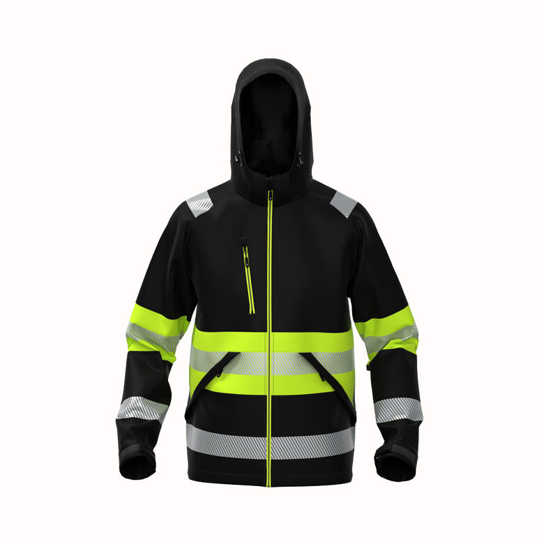 Darba jaka Hi-Vis 1. klase BoSafety VALENCIA C1 0204