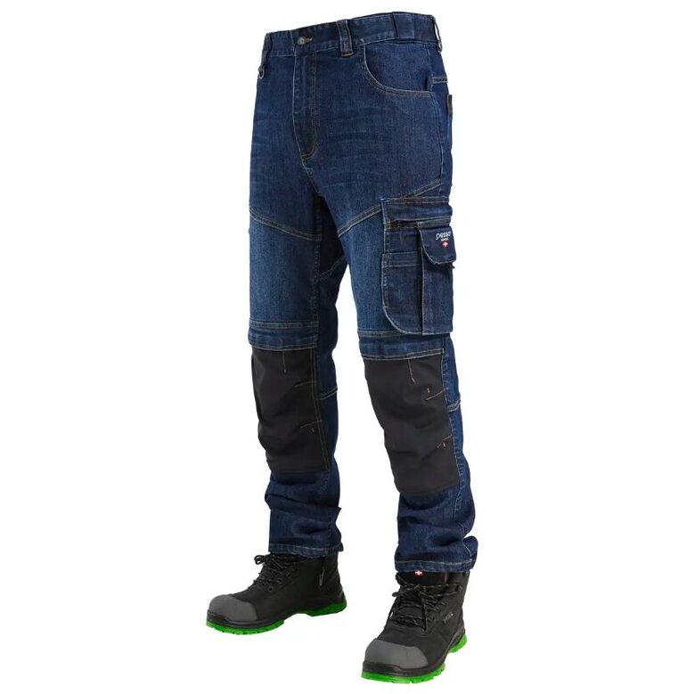 Darba bikses Pesso Denim Flex Ultimate Strech 155, zilas