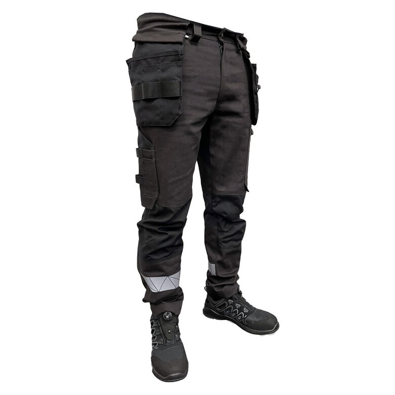 Darba bikses BoSafety CARBONPLUS ar papildus kabatām