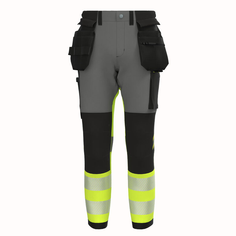 Darba bikses 4 Way Stretch TENSION PRO HI-VIS