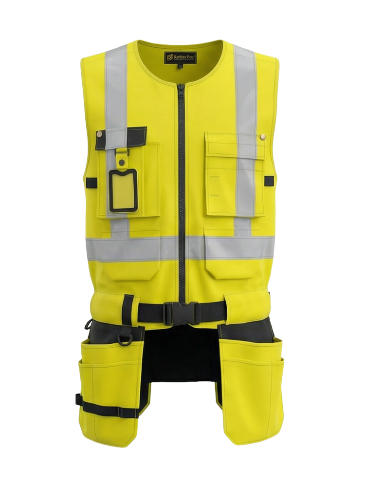 Augstas redzamības veste BoSafety TACTICAL