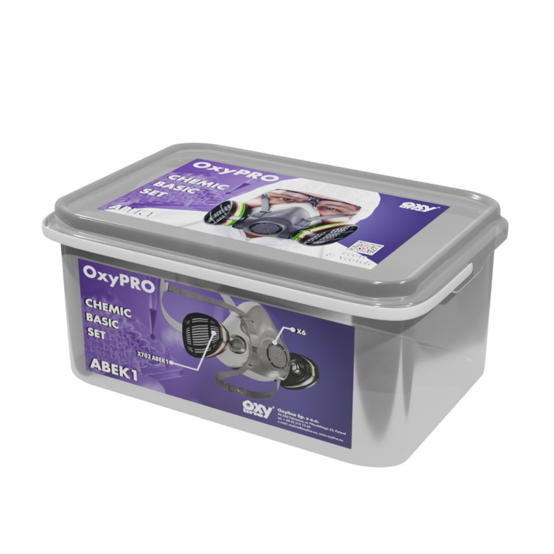 Elpceļu aizsardzības komplekts OXYPRO CHEMIC BASIC