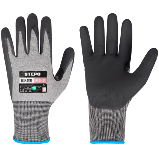 Darba cimdi Stepo DORADO, ar skārienekrāna funkciju