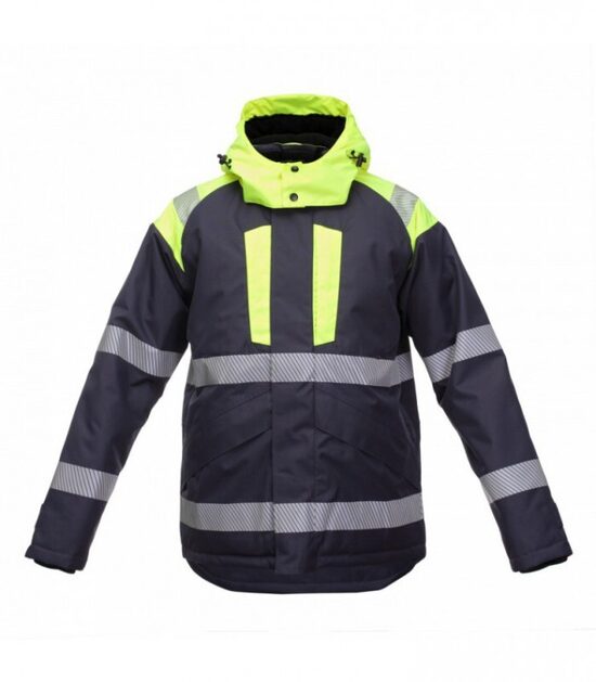 Ziemas darba jaka BoSafety CANVAS 8926 Hi-Vis