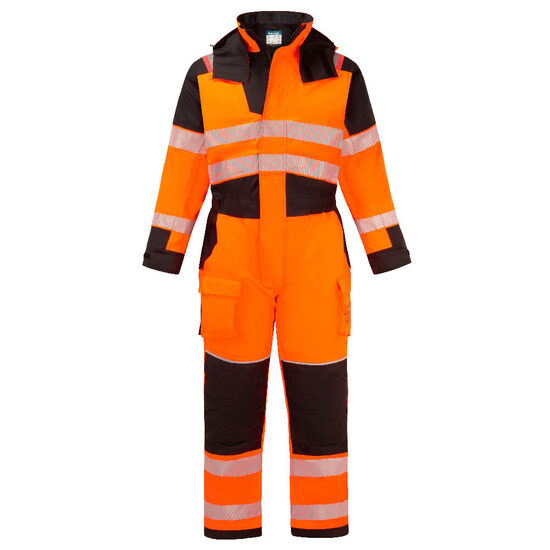 Portwest FR516 ugunsdrošs Hi-Vis ziemas kombinezons