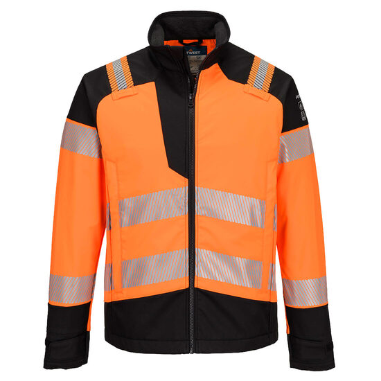 Portwest FR718 ugunsdroša Softshell Hi-Vis Multi-Norm jaka