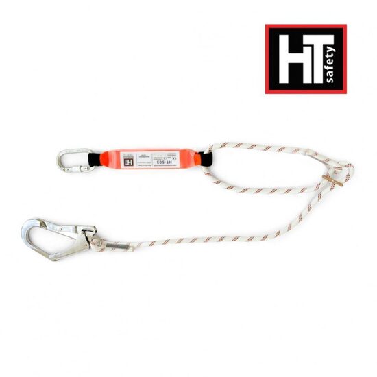 Kritiena aizturētājs ar elastīgu virvi un āķiem HT Safety 503