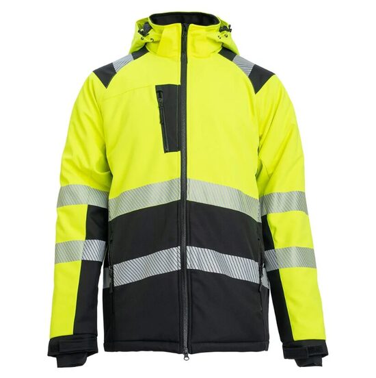 Softshell ziemas jaka WORTEX W950 Hi-Vis
