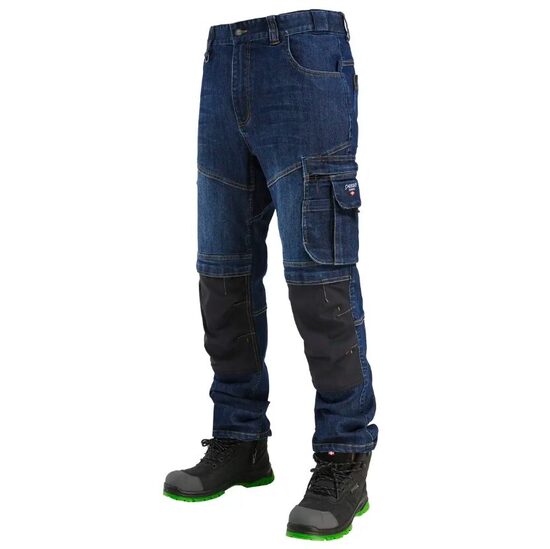 Darba bikses Pesso Denim Flex Ultimate Strech 155, zilas