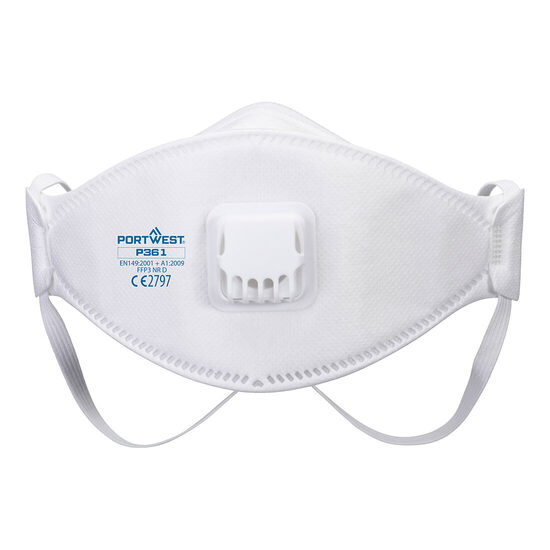 Portwest P361 respirators FFP3 ar vārstu 10gab