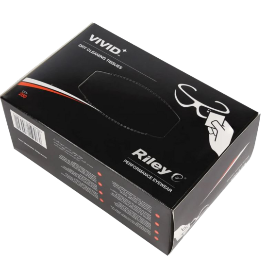 Sausās tīrīšanas salvetes brillēm Riley VIVID