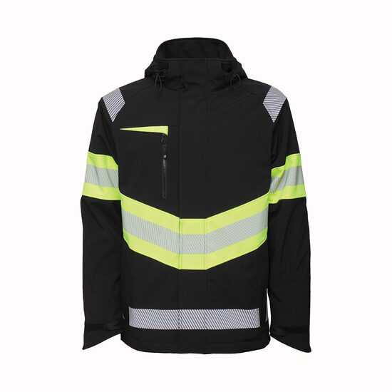 Softshell Hi-Vis ziemas jaka BoSafety ATLANTA C1