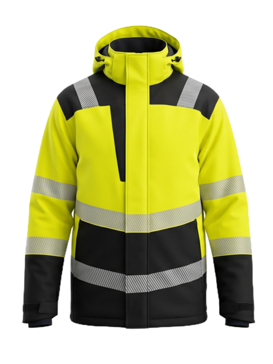 Ziemas jaka BoSafety SORONA LIMA Hi-Vis C2