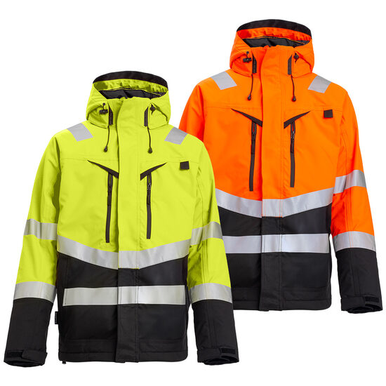 Siltā darba jaka WORTEX W953 ARCTIC HI-VIS