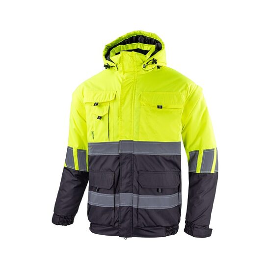 Siltināta jaka Pilot Cannygo Hi-Vis
