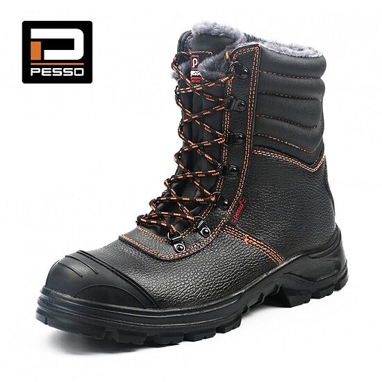 Ādas ziemas drošības zābaki Pesso BS659 S3
