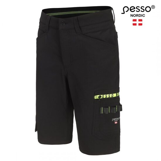Darba šorti Pesso Mercury Stretch, melni