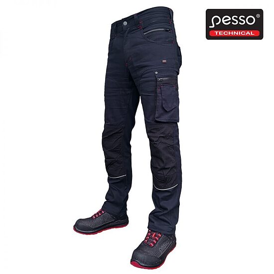 Darba bikses Pesso Twill Stretch 215M