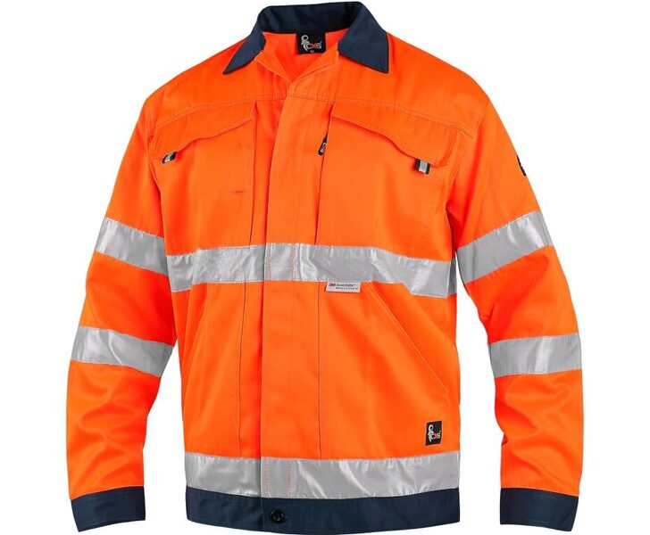 Augstas redzamības darba jaka CXS NORWICH Hi-Vis