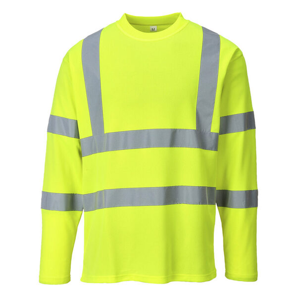 Portwest S278 Hi-Vis T-krekls ar garām piedurknēm