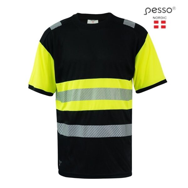 Labas redzamības T-krekls ar īsām piedurknēm Pesso HI-VIS HVM 