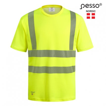 Augstas redzamības T-krekls Pesso HI-VIS HVM COTTON