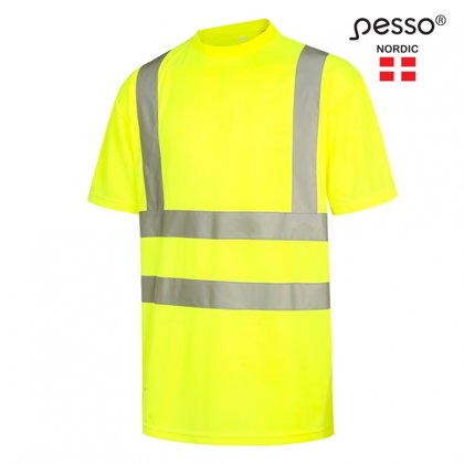 Augstas redzamības T-krekls ar īsām piedurknēm Pesso HI-VIS HVMG