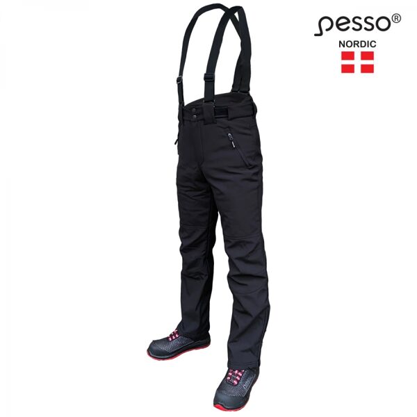 Softshell ziemas darba bikses Pesso Barnabi